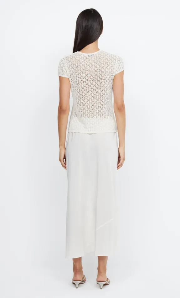 Women Bottoms Bec Bridge ARCHER DRAWSTRING SKIRT Ivory