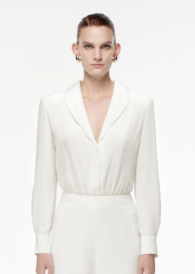 Women Bottoms Roland Mouret High Waisted Wide Leg Trouser