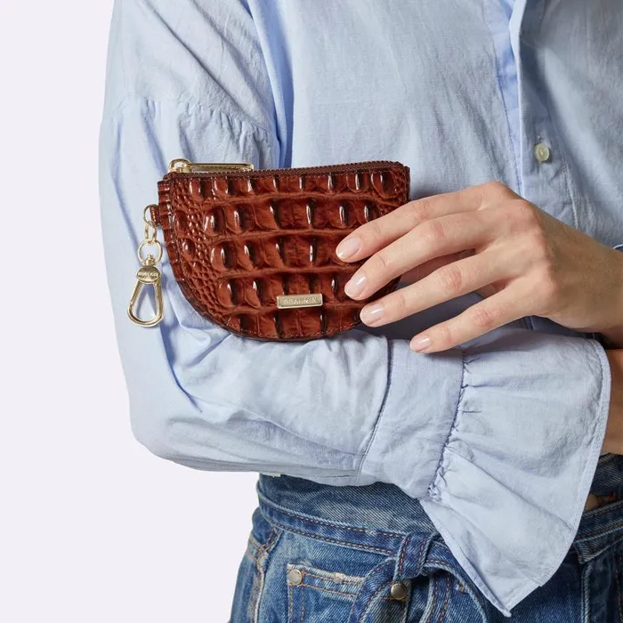 Women Brahmin Clip Ons and Keychains Britt Blue Patina Melbourne