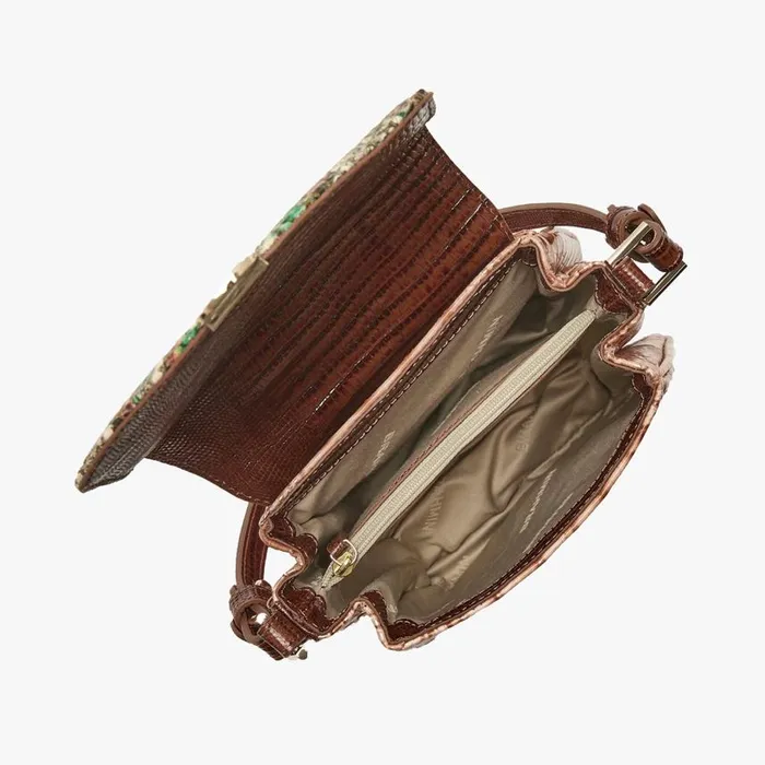 Women Brahmin Crossbodies Everlee Honey Brown Devonshire