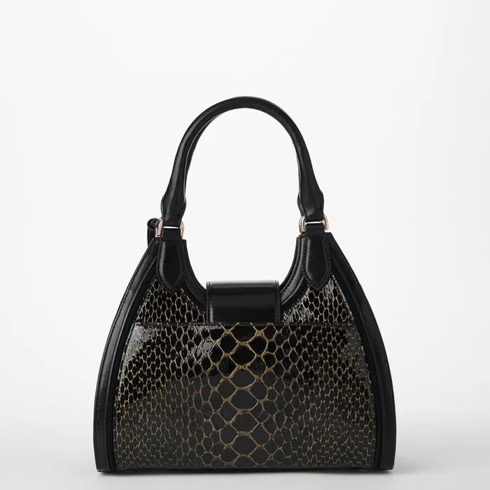Women Brahmin Satchels Adrian Black Cavatica