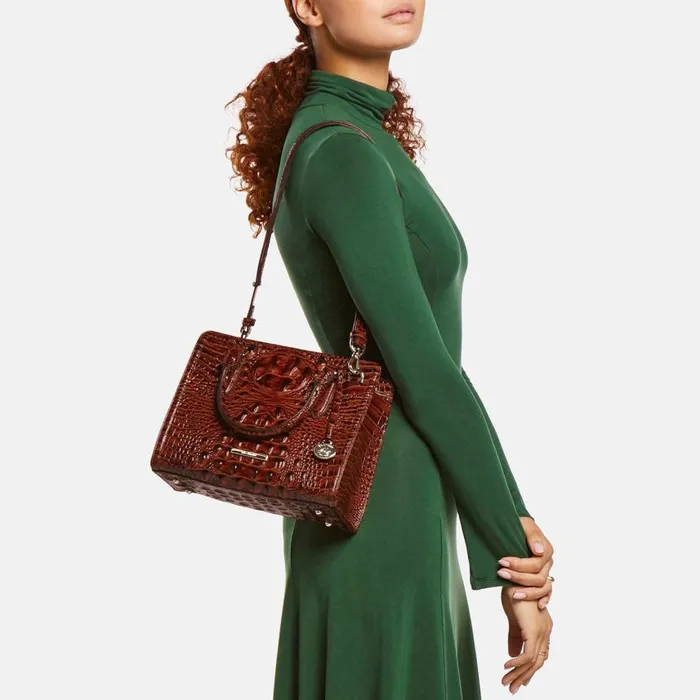 Women Brahmin Satchels Cami Onyx Sarastro