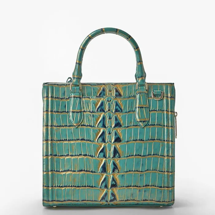 Women Brahmin Satchels Caroline Parakeet Estuary