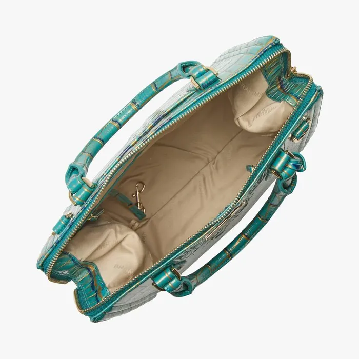 Women Brahmin Satchels Caroline Parakeet Estuary