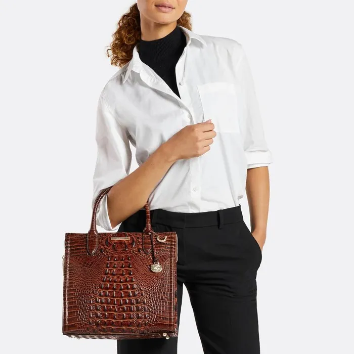 Women Brahmin Satchels Caroline Parakeet Estuary