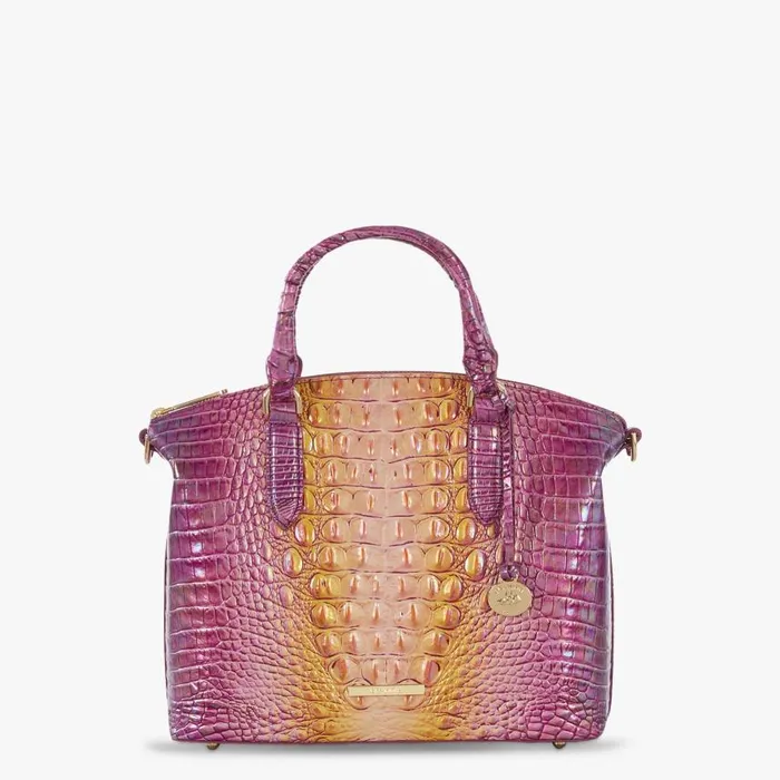 Women Brahmin Satchels Duxbury Satchel Grapefruit Ombre Melbourne