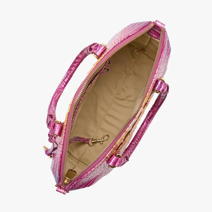 Women Brahmin Satchels Duxbury Satchel Grapefruit Ombre Melbourne