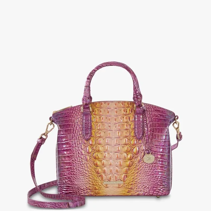 Women Brahmin Satchels Duxbury Satchel Grapefruit Ombre Melbourne