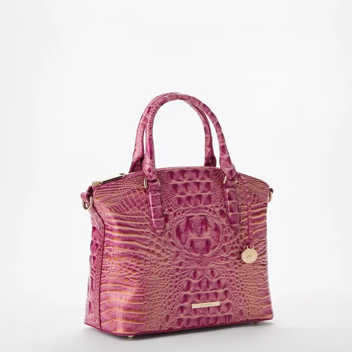 Women Brahmin Satchels Duxbury Satchel Rouge Blush Melbourne