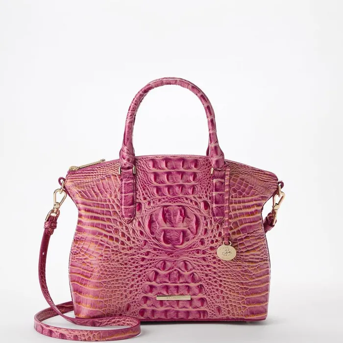 Women Brahmin Satchels Duxbury Satchel Rouge Blush Melbourne