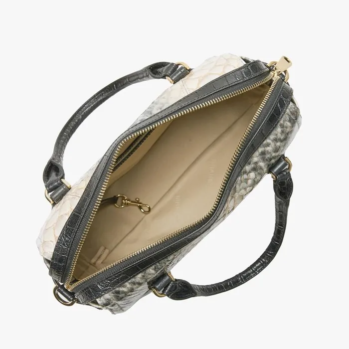 Women Brahmin Satchels Micaela Black Rockaway