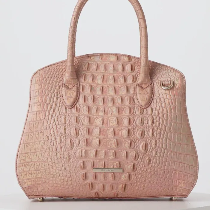 Women Brahmin Satchels Rosetta Rose Gold Melbourne