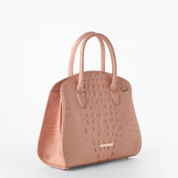 Women Brahmin Satchels Rosetta Rose Gold Melbourne