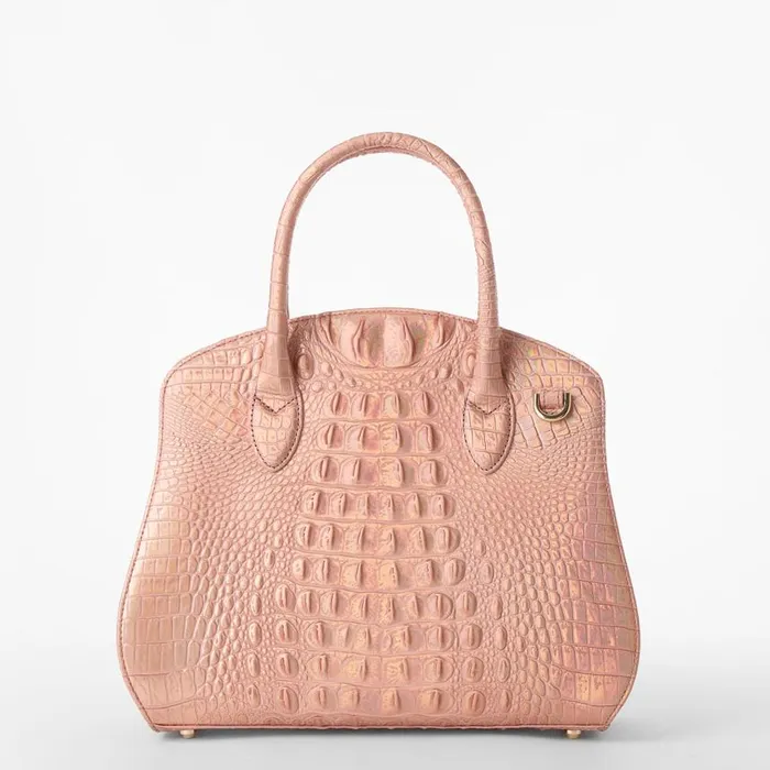 Women Brahmin Satchels Rosetta Rose Gold Melbourne