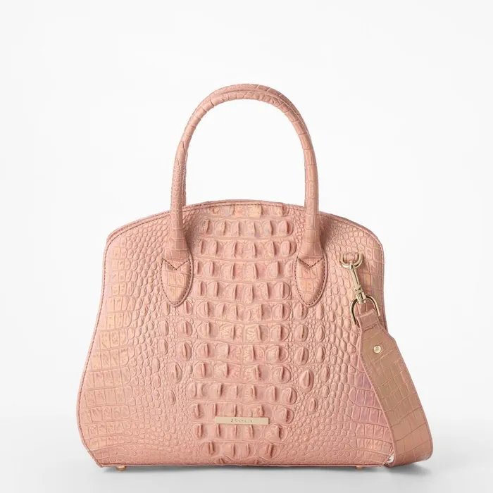 Women Brahmin Satchels Rosetta Rose Gold Melbourne