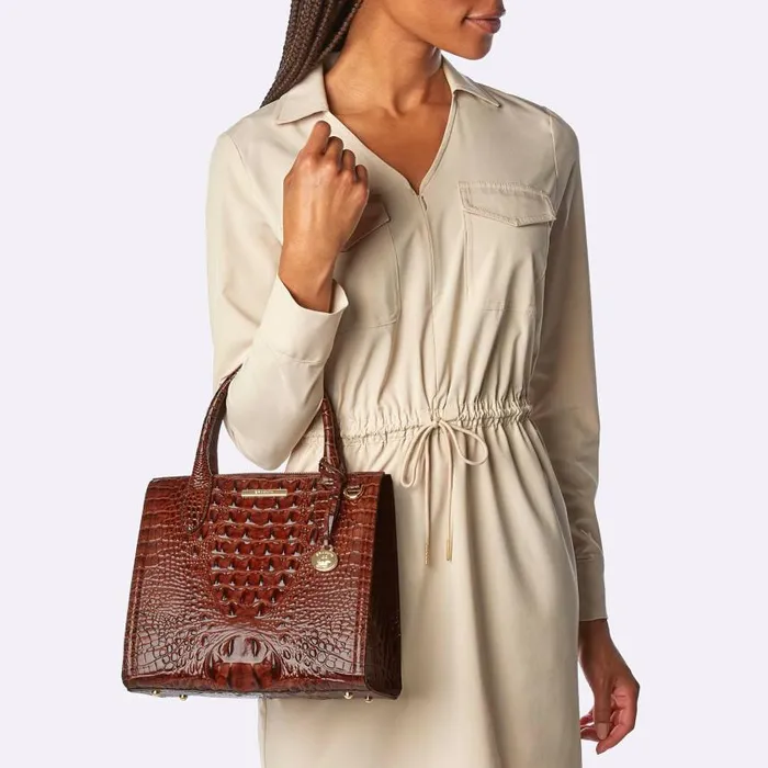 Women Brahmin Satchels Small Caroline Sesame Ombre Melbourne