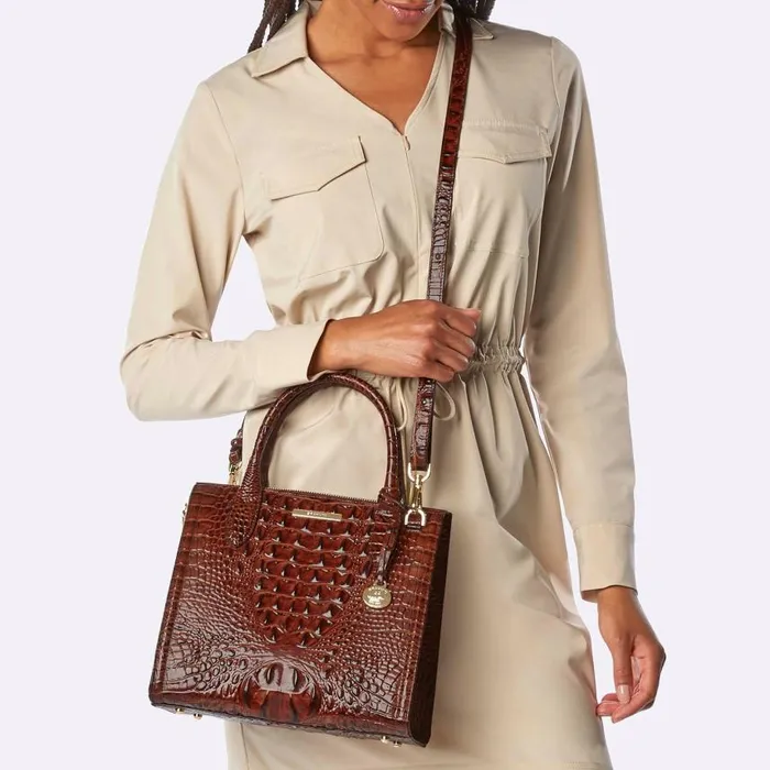 Women Brahmin Satchels Small Caroline Sesame Ombre Melbourne