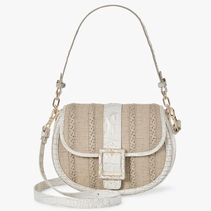 Women Brahmin Shoulder Bags Cynthia Coconut Milk Sunsation