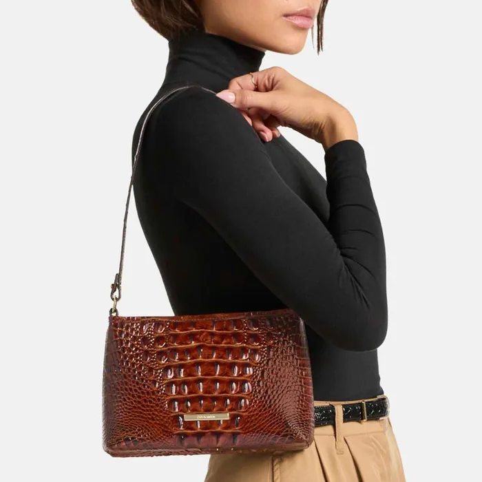 Women Brahmin Shoulder Bags Lorelei Limelight Ombre Melbourne