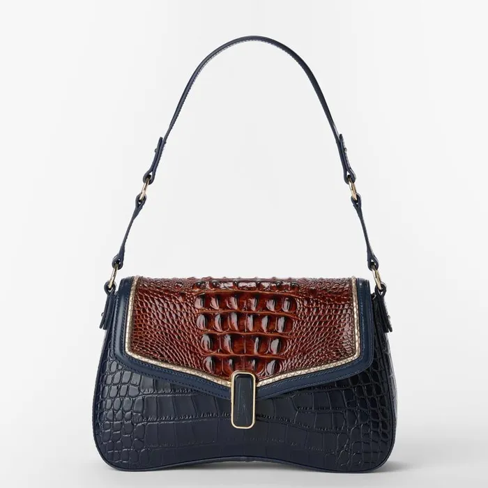 Women Brahmin Shoulder Bags Nerida Navy Vesper
