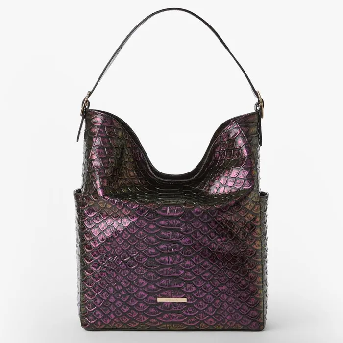 Women Brahmin Shoulder Bags Parin Passion Purple Excelsior