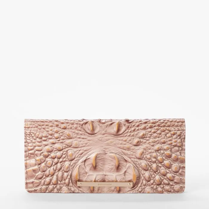 Women Brahmin Wallets and Wristlets Adelle Chrysanthemum Ombre Melbourne