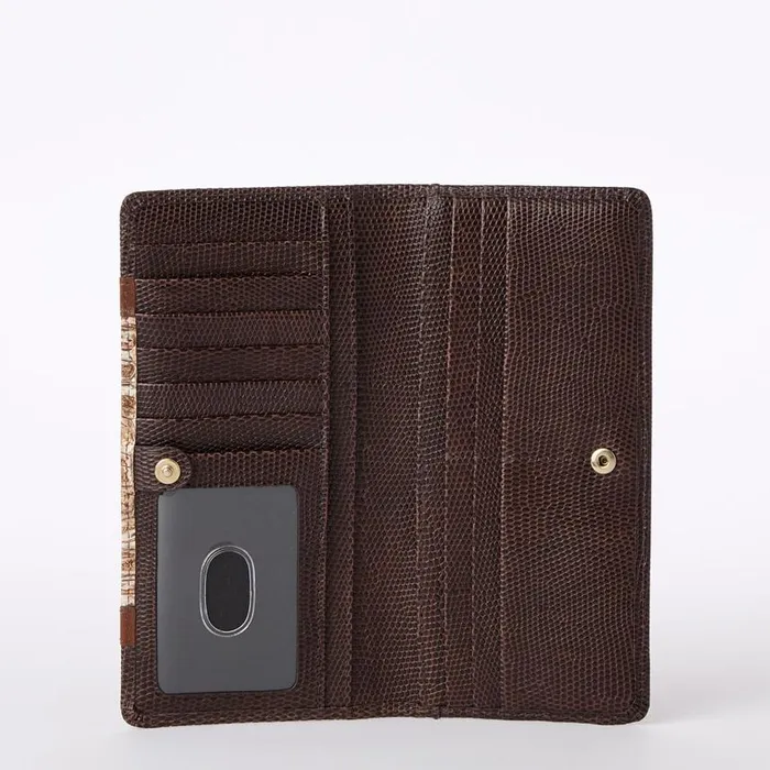 Women Brahmin Wallets and Wristlets Ady Wallet Ganache Berryline