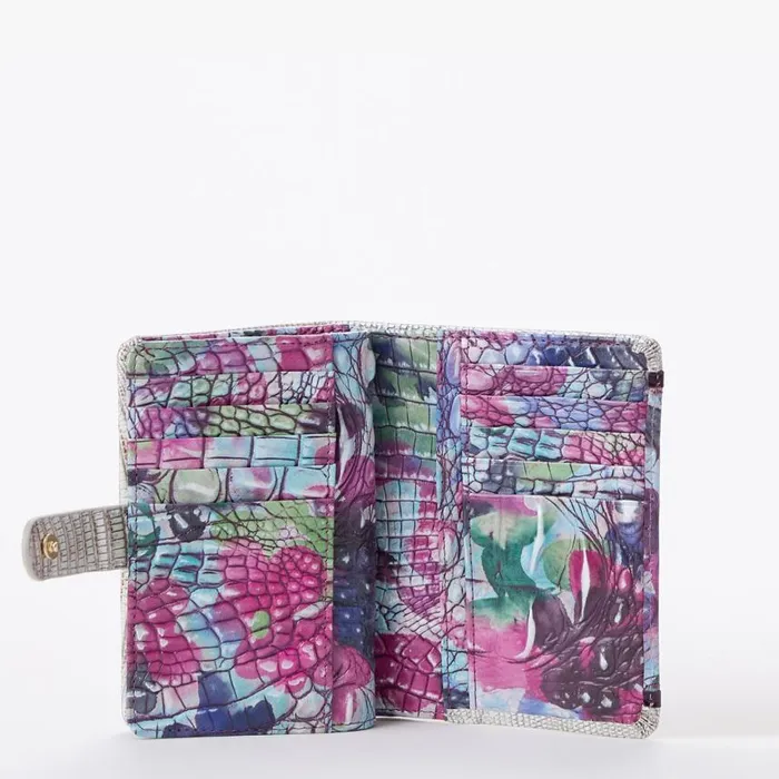 Women Brahmin Wallets and Wristlets Hannah Lavender Blossoming
