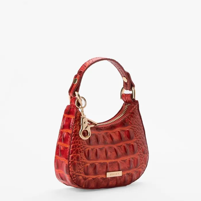 Women Brahmin Wallets and Wristlets Lollie Radiant Red Melbourne