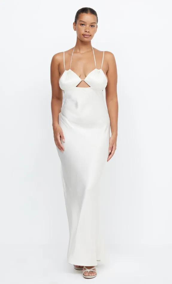 Women Brides Bec Bridge ADORE TIE MAXI DRESS Cream