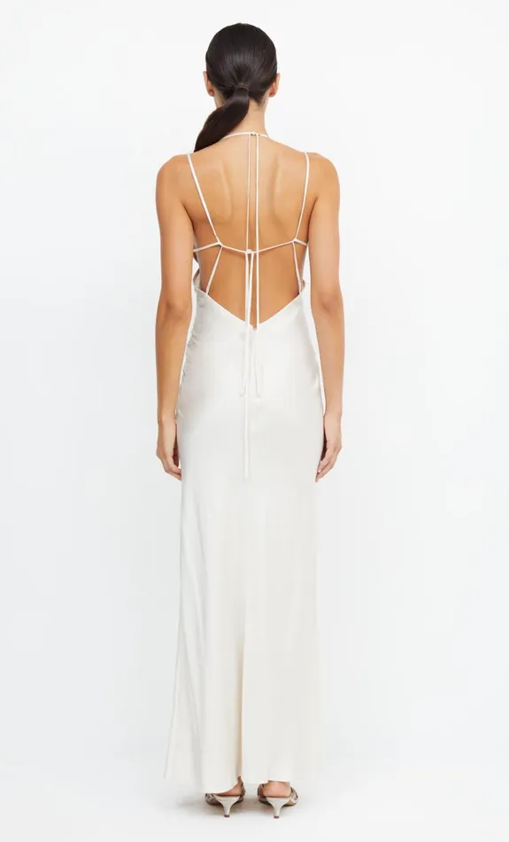 Women Brides Bec Bridge ADORE TIE MAXI DRESS Cream