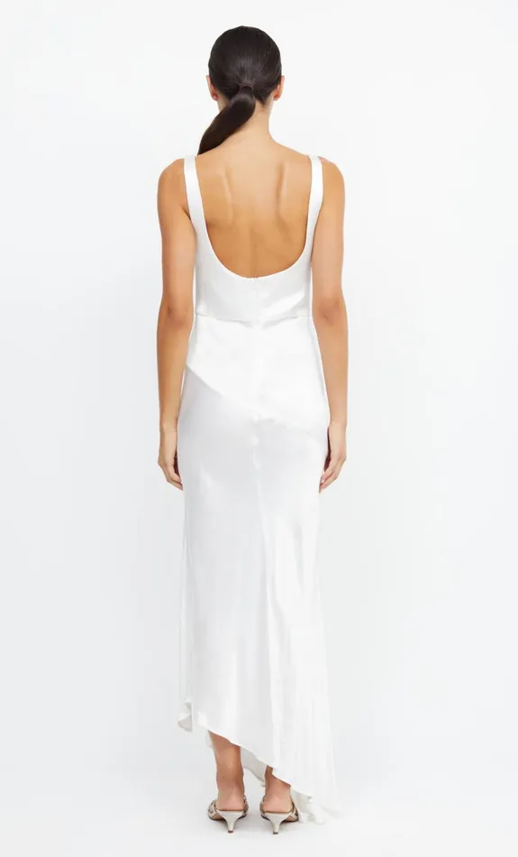 Women Brides Bec Bridge MOON DANCE COWL DRESS Ivory