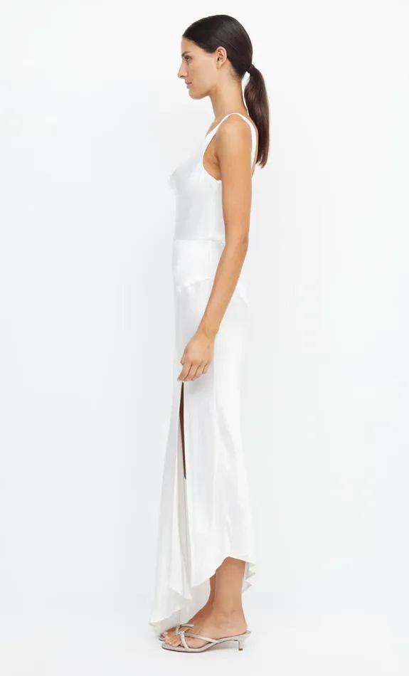 Women Brides Bec Bridge MOON DANCE COWL DRESS Ivory