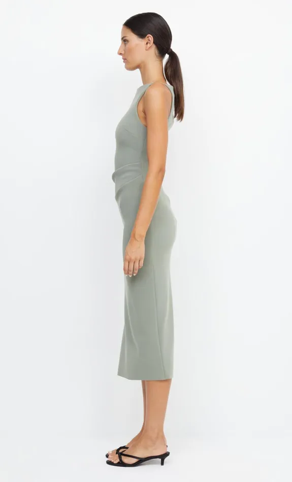 Women Bridesmaids Bec Bridge BE MINE TUCK DRESS Sage