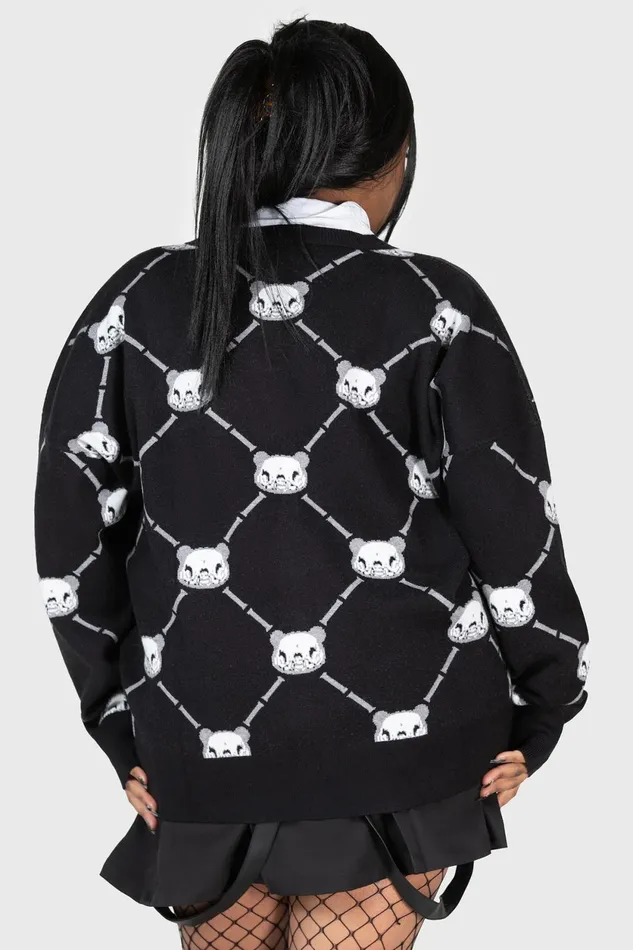 Women Cardigans Killstar Bone To Pick Cardigan