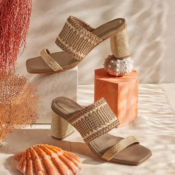 Women Carlotta Heels Coffee Sundance Catalog Sandals