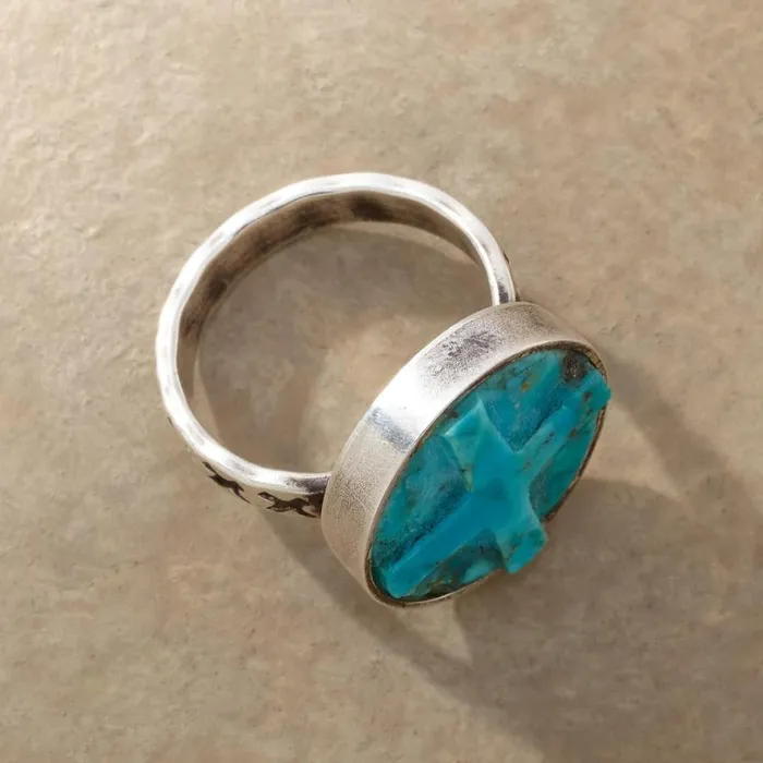 Women Carved Cross Ring Sundance Catalog Rings Women Carved Cross Ring Sundance Catalog Rings