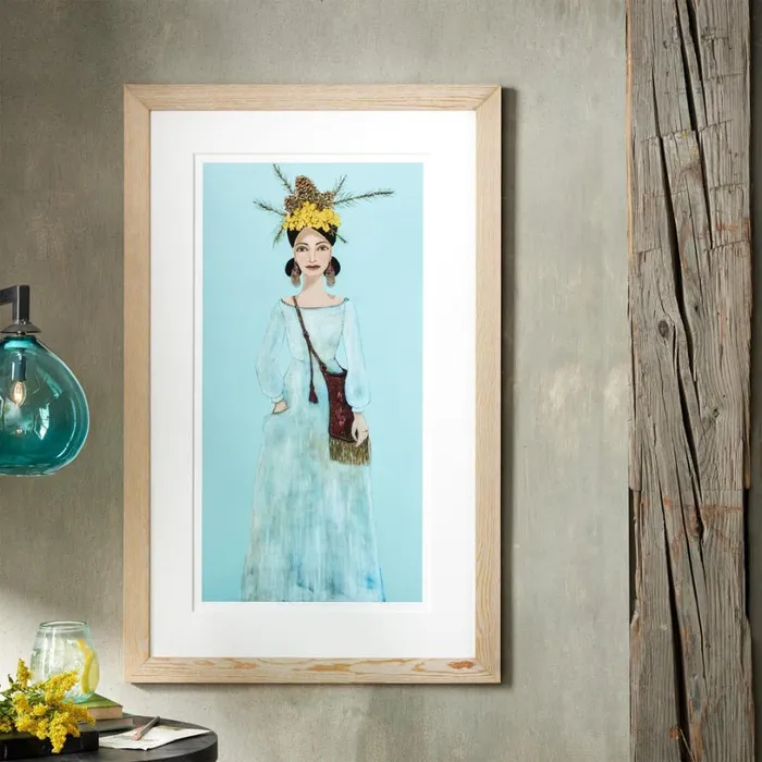 Women Chula Del Bosque Print Sundance Catalog Decor