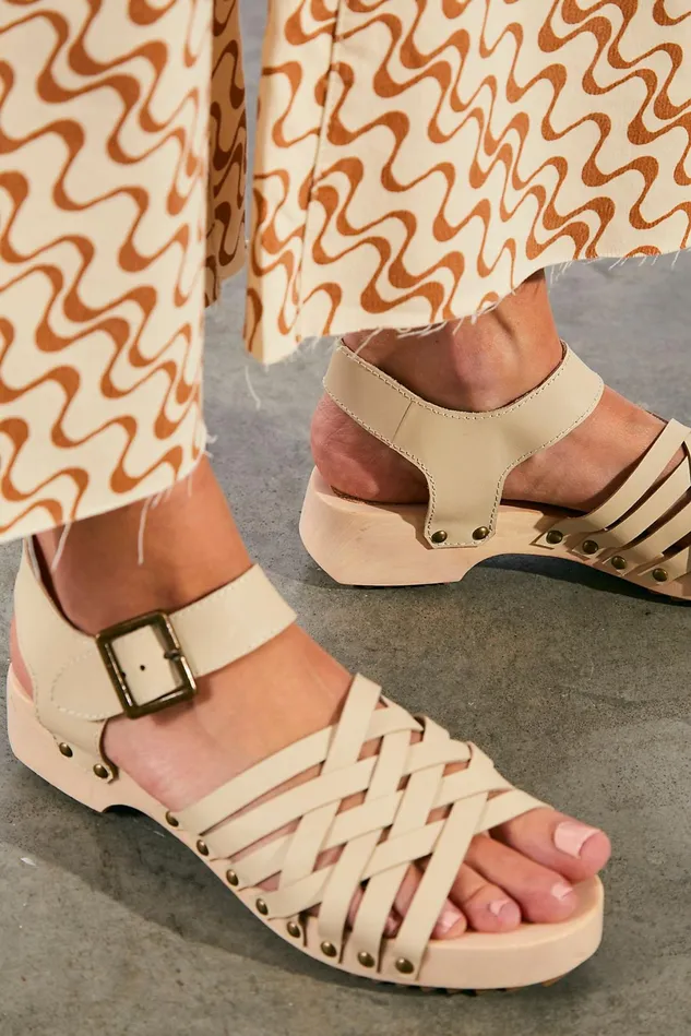 Women Clogs Free People River Woven Clog Sandpaper