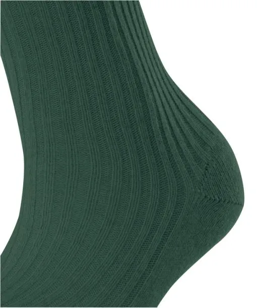 Women Cosy Wool Boot Women Socks Hunter Green FALKE Socks