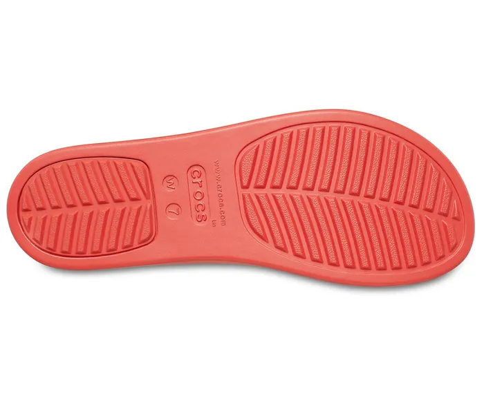 Women Crocs Brooklyn Low Wedge Spicy Orange Spicy Orange Crocs Sandals