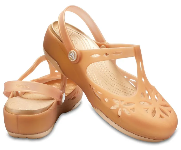 Women Crocs Isabella Clog Dark Gold Crocs Clogs