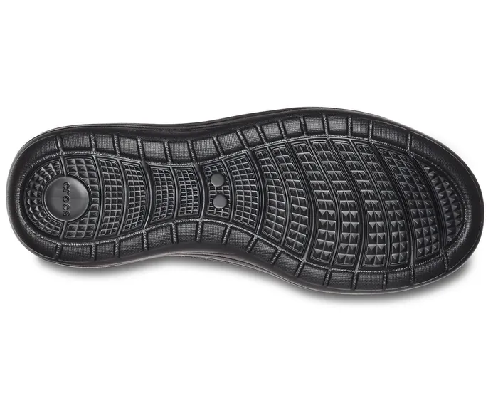 Women Crocs Reviva Flat Black Black Crocs Flats