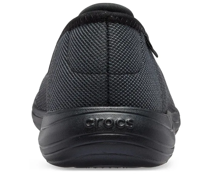 Women Crocs Reviva Flat Black Black Crocs Flats