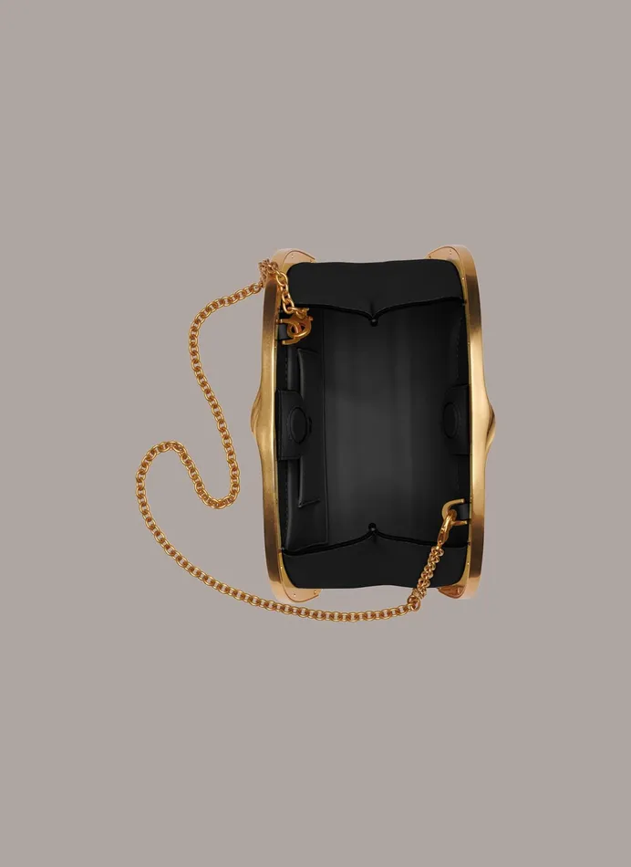 Women Crossbody Bags And Satchels Donna Karan LAWRENCE CLUTCH Black