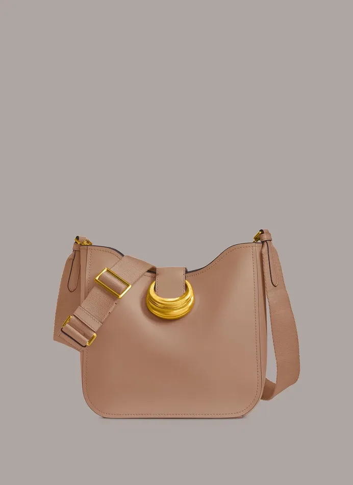 Women Crossbody Bags And Satchels Donna Karan VALLEY STREAM CROSSBODY Fawn