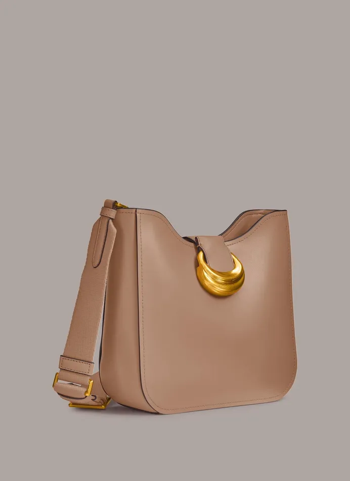 Women Crossbody Bags And Satchels Donna Karan VALLEY STREAM CROSSBODY Fawn