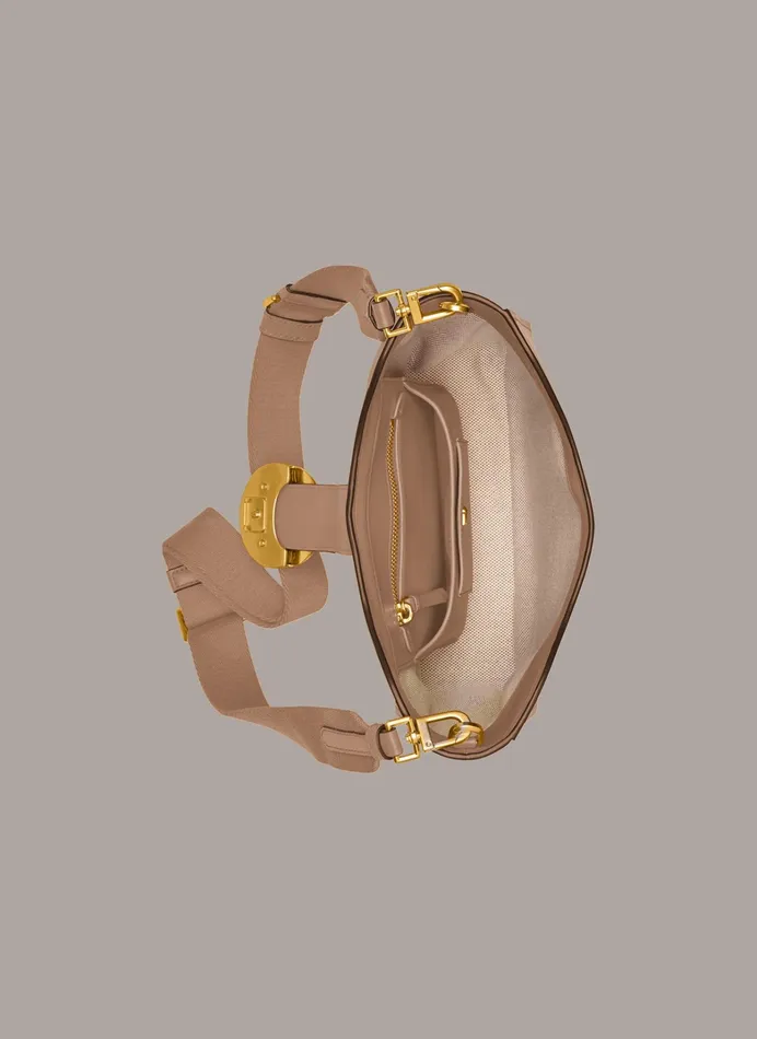 Women Crossbody Bags And Satchels Donna Karan VALLEY STREAM CROSSBODY Fawn