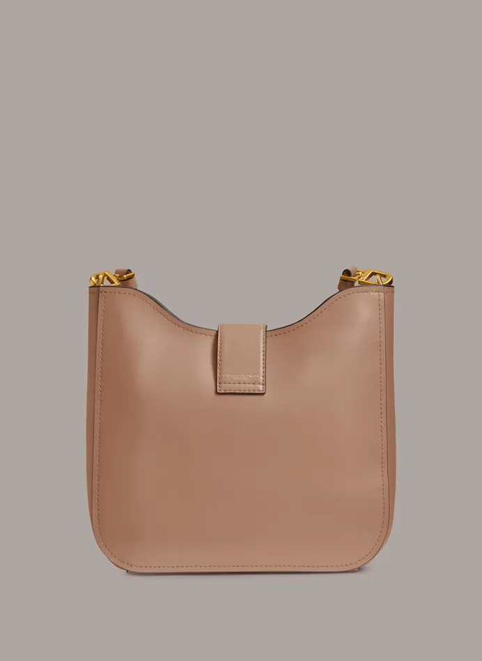 Women Crossbody Bags And Satchels Donna Karan VALLEY STREAM CROSSBODY Fawn