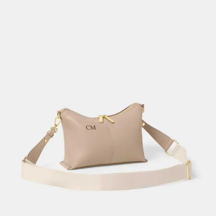 Women Crossbody Bags Katie Loxton Laila Crossbody Bag In Light Taupe 8211 Vegan Leather